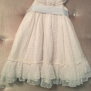 Formal Girl’s Size 3 Dress. White, flowy.